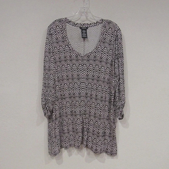 Premise Tops - Premise Chevron Tunic Size XL VGUC